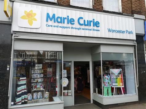 marie curie charity shops list.